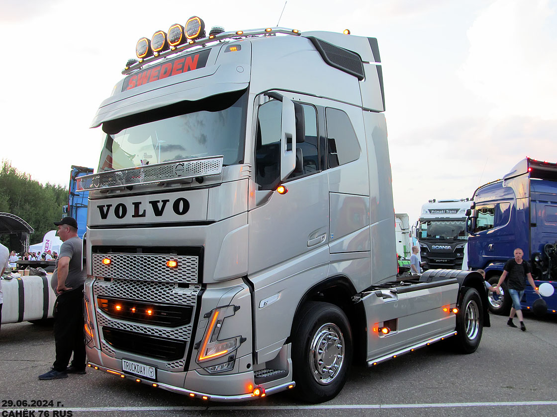 Удмуртия, № Т 005 ХО 18 — Volvo ('2020) FH.460; Московская область — Фестиваль TruckDay 2024