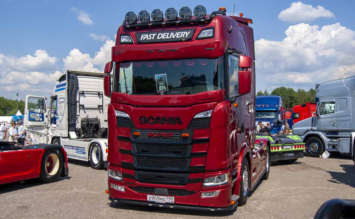Санкт-Петербург, № В 909 МО 198 — Scania ('2016) S500; Московская область — Фестиваль TruckDay 2024