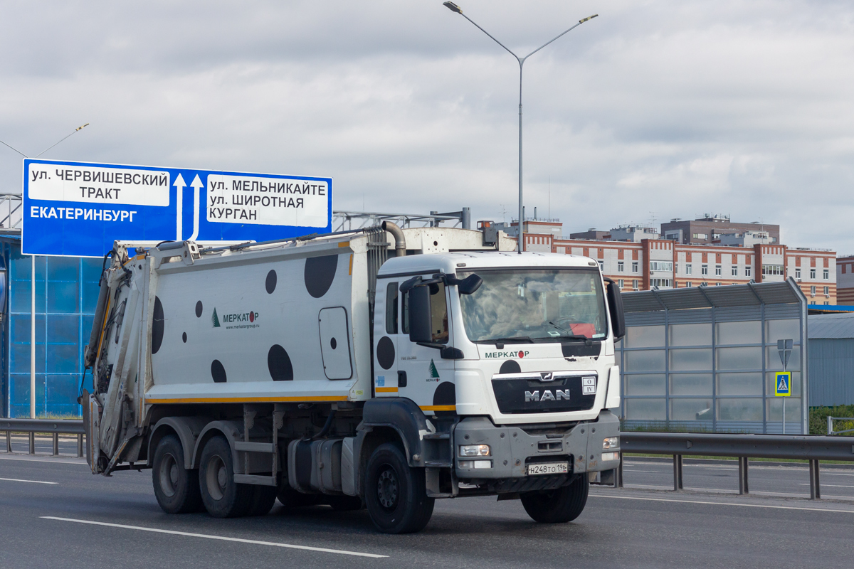 Тюменская область, № Н 248 ТО 196 — MAN TGS 33.360