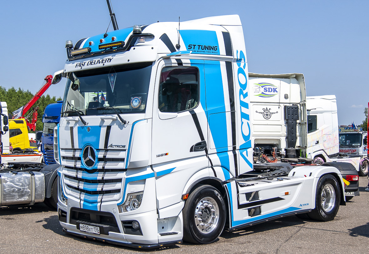 Санкт-Петербург, № М 898 ХТ 198 — Mercedes-Benz Actros '18 1851 [Z9M]; Московская область — Фестиваль TruckDay 2024