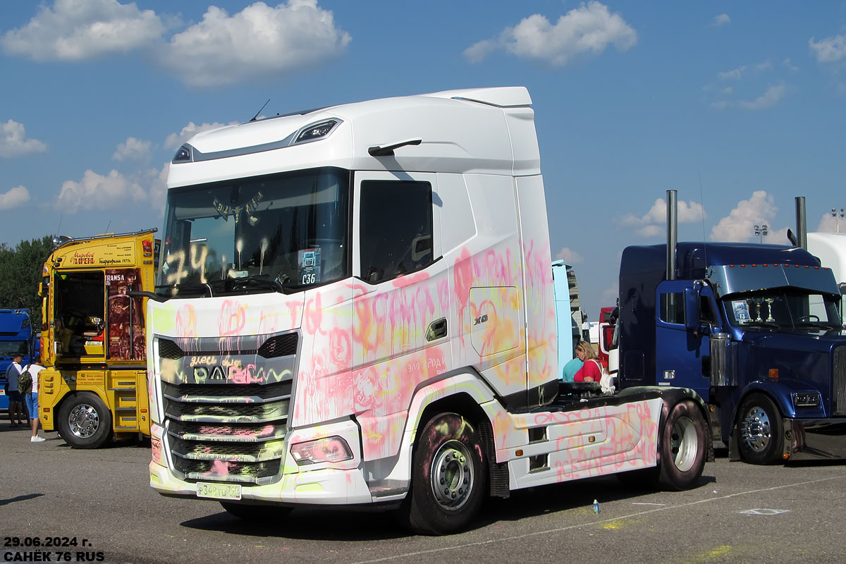 Московская область, № Р 348 ТВ 790 — DAF ('2021) XG FT; Московская область — Фестиваль TruckDay 2024
