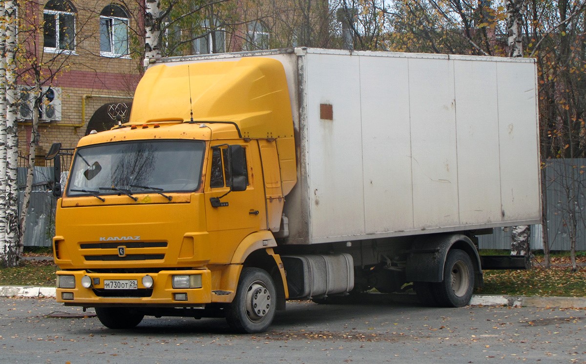 Архангельская область, № М 730 ОТ 29 — КамАЗ-4308-C3(79)