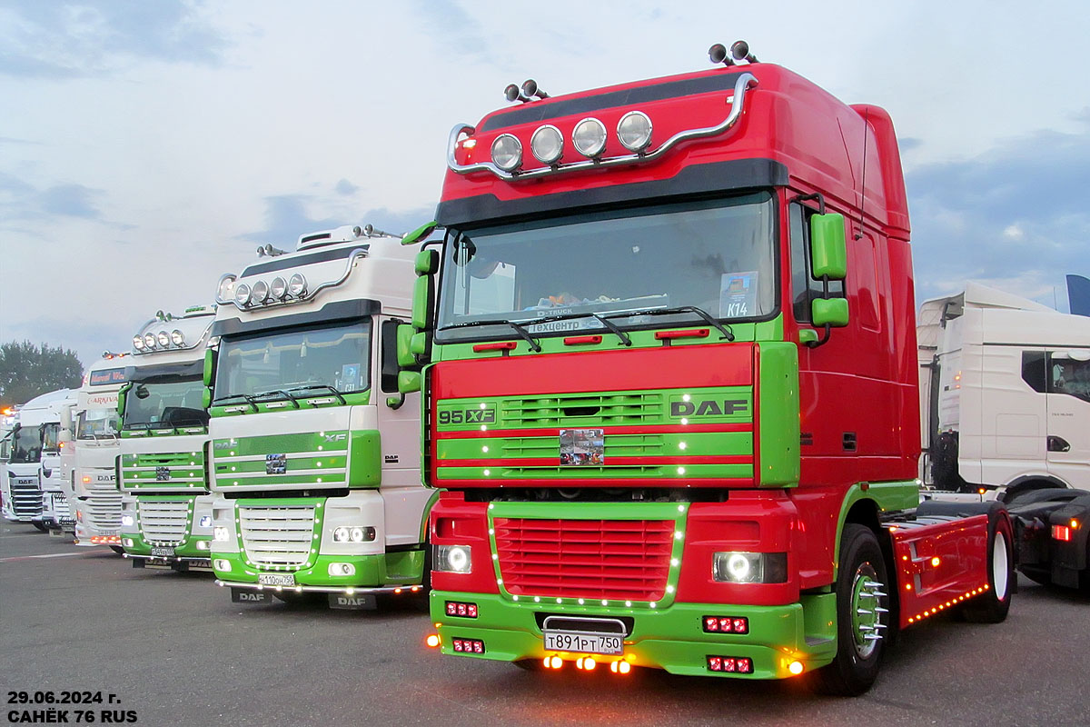Московская область, № Т 891 РТ 750 — DAF 95XF FT; Московская область — Фестиваль TruckDay 2024