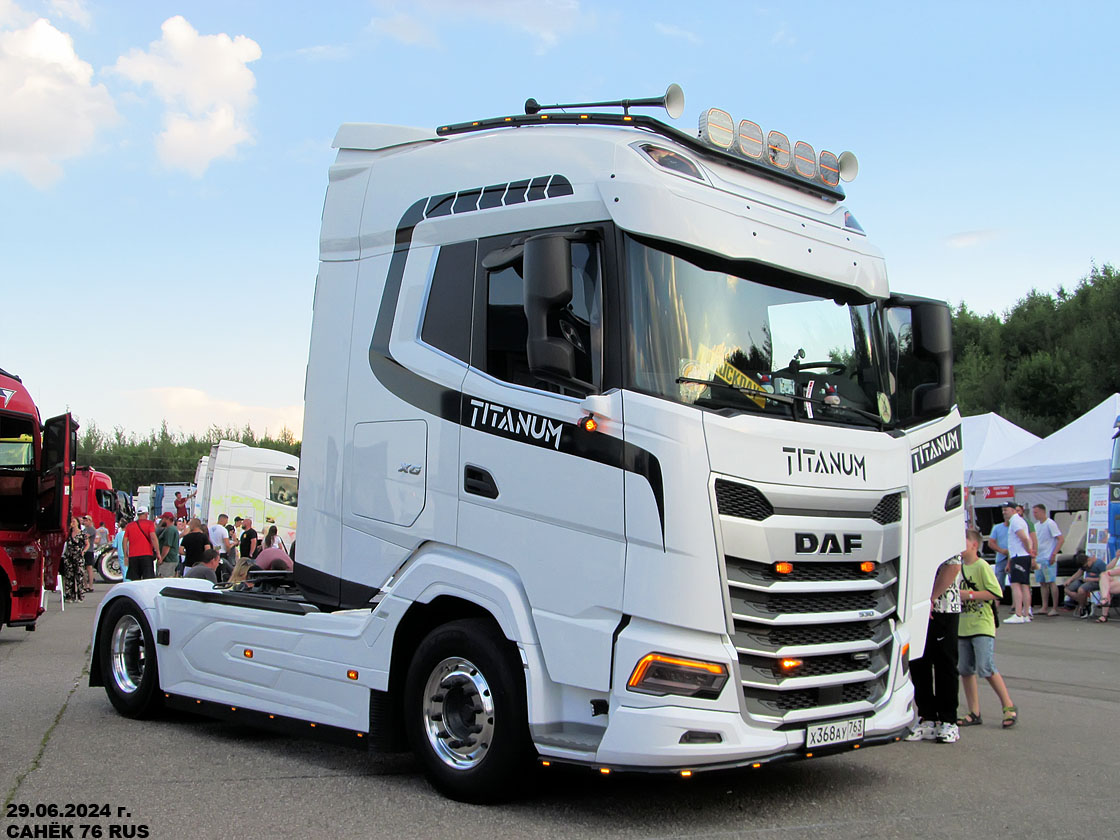 Самарская область, № Х 368 АУ 763 — DAF ('2021) XG FT; Московская область — Фестиваль TruckDay 2024