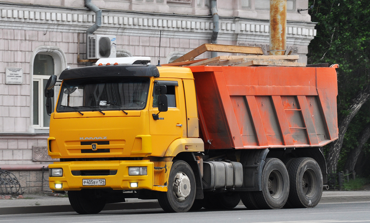 Омская область, № Р 405 ВУ 124 — КамАЗ-65116-N3(78)