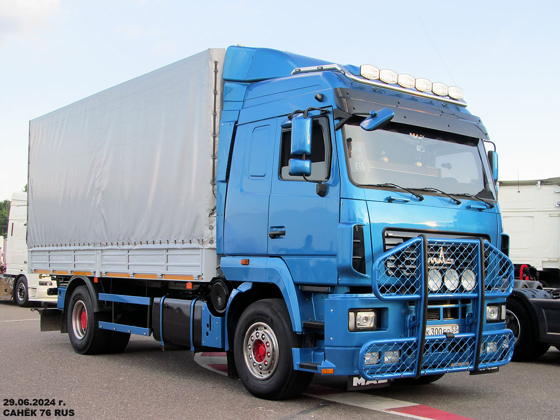 Новгородская область, № К 300 ЕО 53 — МАЗ-5340A5; Московская область — Фестиваль TruckDay 2024