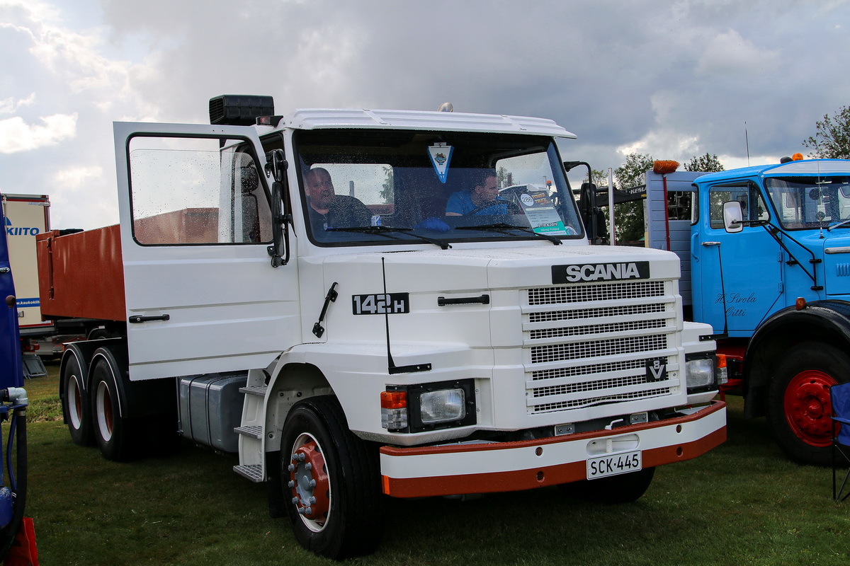 Финляндия, № SCK-445 — Scania (II) T-Series 142H; Финляндия — Power Truck Show 2019