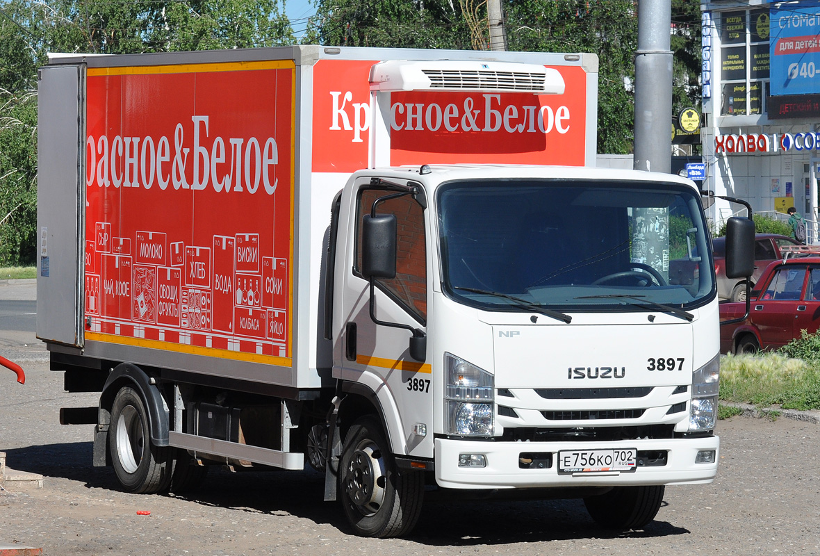 Омская область, № 3897 — Isuzu NPR75 [Z7X]