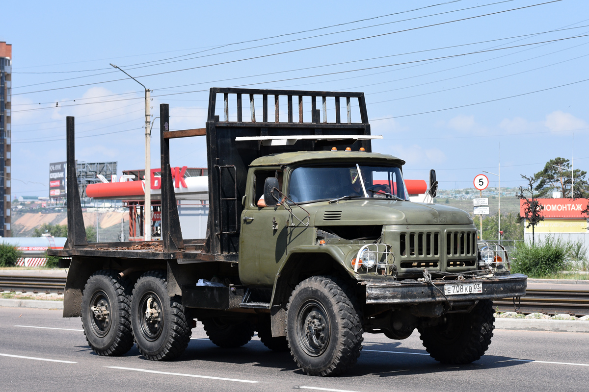 Бурятия, № Е 708 КВ 03 — ЗИЛ-131 (общая модель)