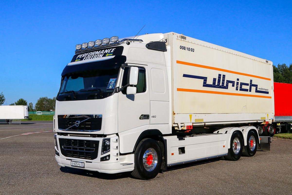 Новгородская область, № Е 405 РЕ 53 — Volvo ('2002) FH12.420; Московская область — Фестиваль TruckDay 2024