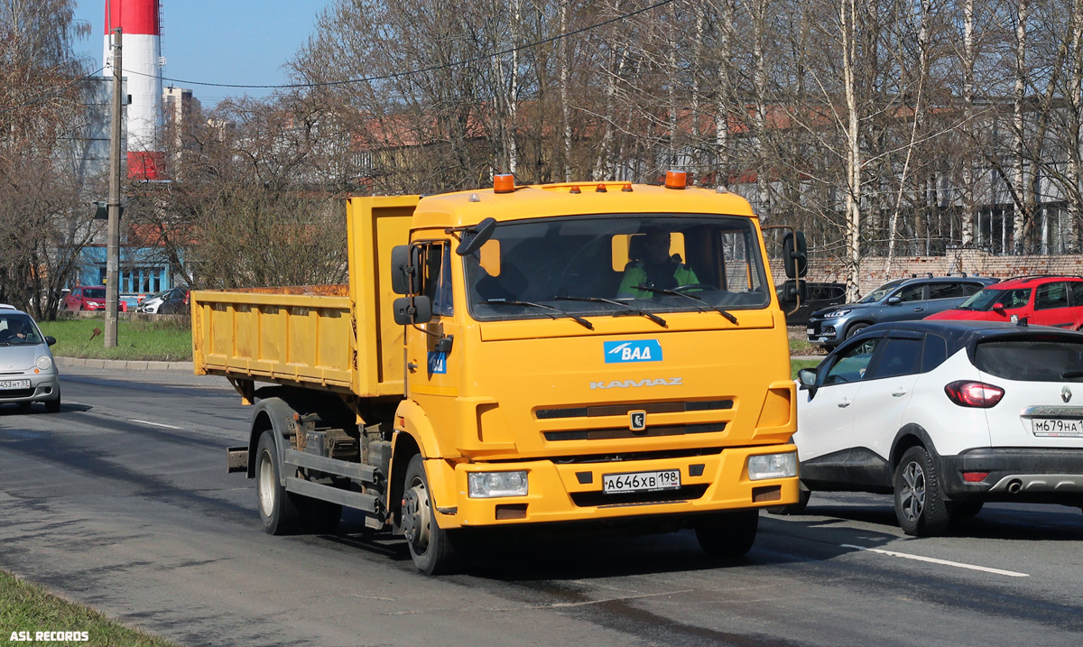 Санкт-Петербург, № А 646 ХВ 198 — КамАЗ-4308-G5(69)