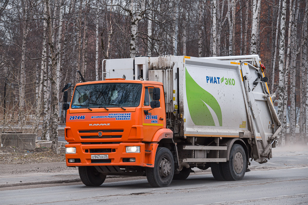 Архангельская область, № О 947 ХХ 29 — КамАЗ-53605-A5(48)
