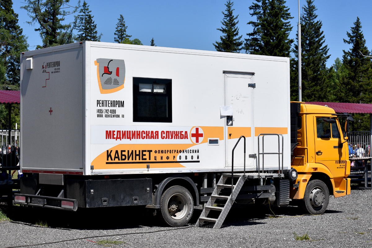 Бурятия, № М 555 МН 03 — КамАЗ-4308-G5(69)