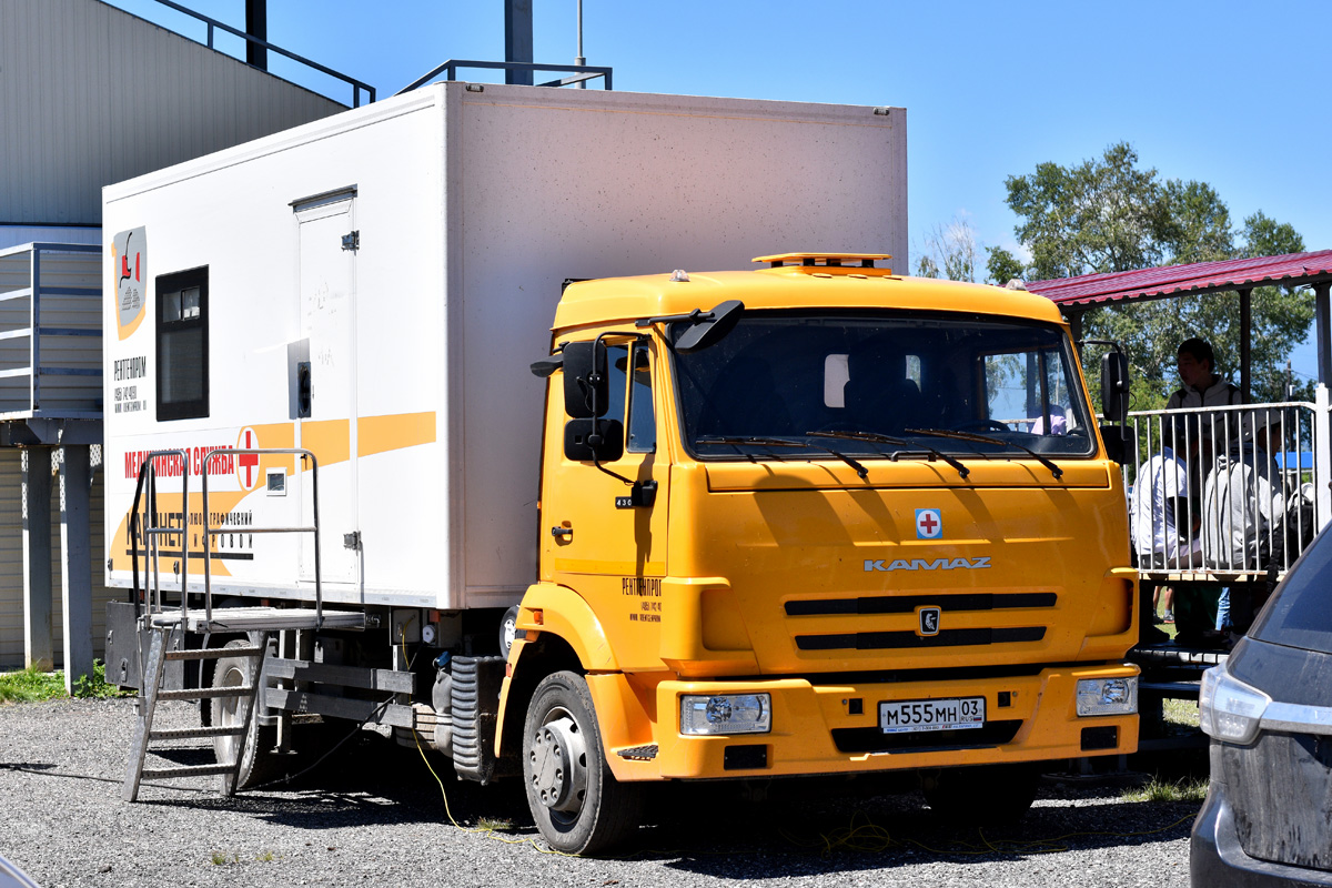 Бурятия, № М 555 МН 03 — КамАЗ-4308-G5(69)