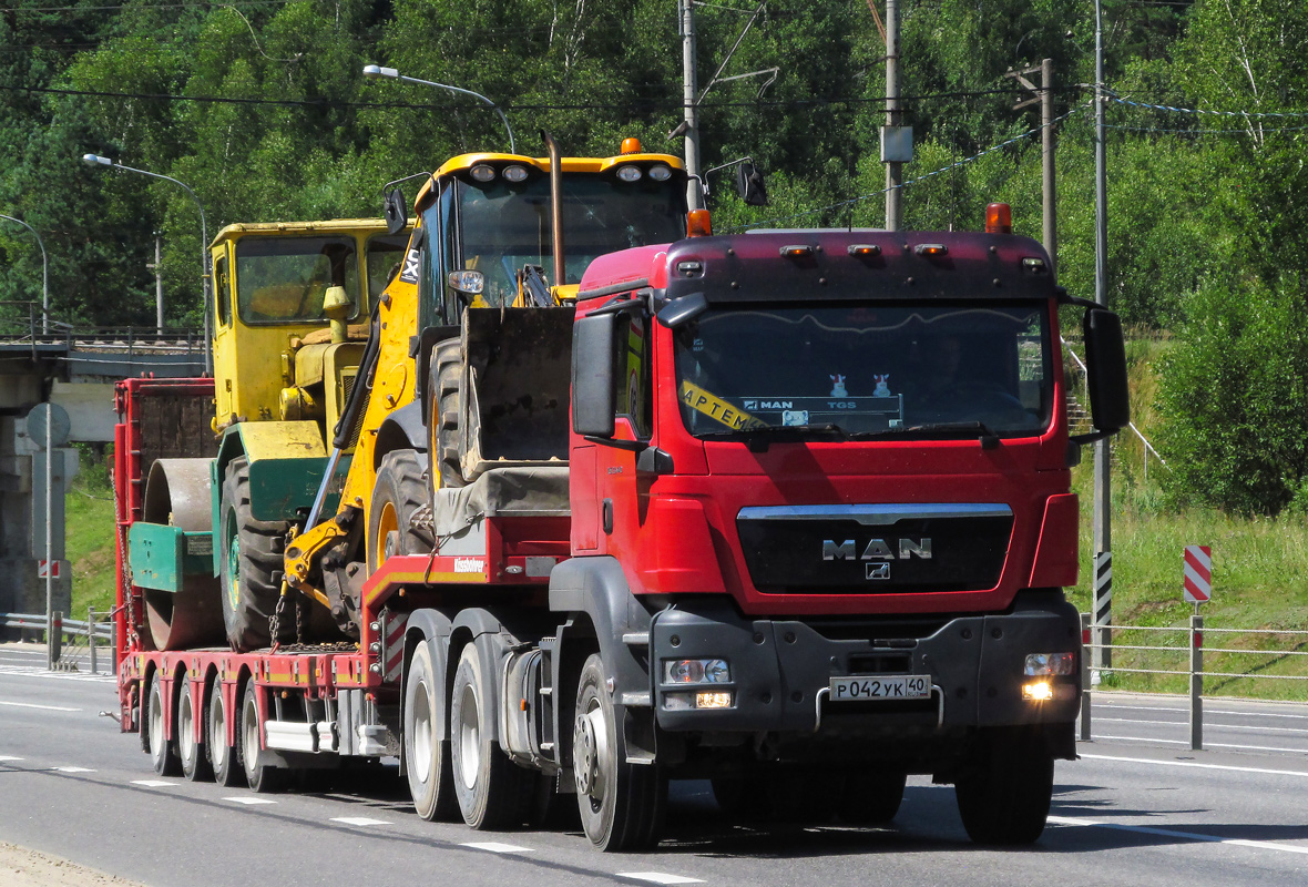 Калужская область, № Р 042 УК 40 — MAN TGS 33.440