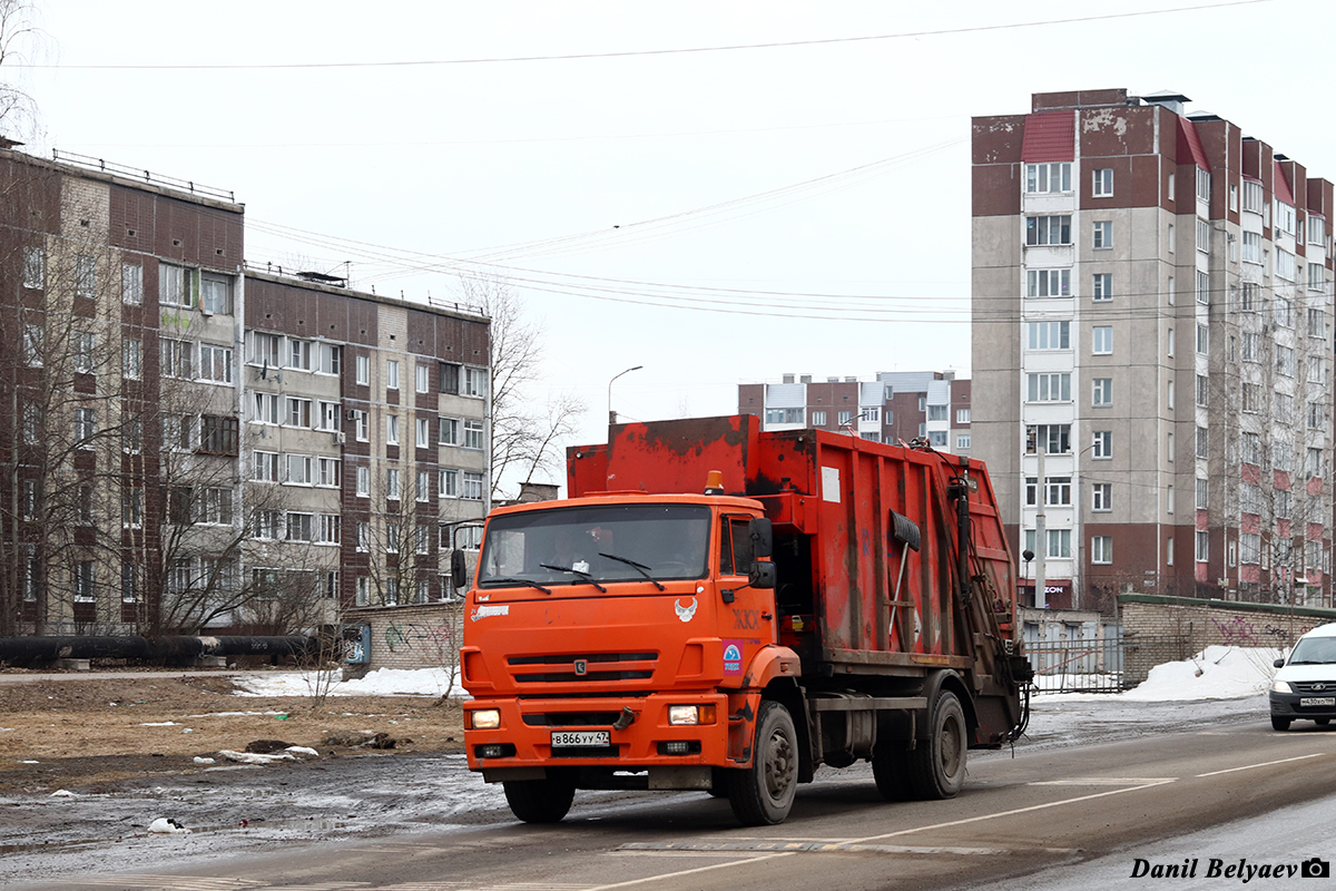 Ленинградская область, № В 866 УУ 47 — КамАЗ-53605-A4(23)