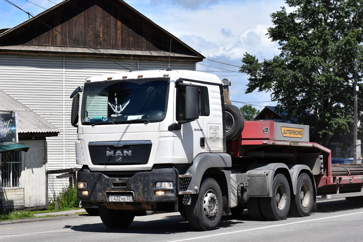 Бурятия, № С 432 НЕ 33 — MAN TGS 33.430