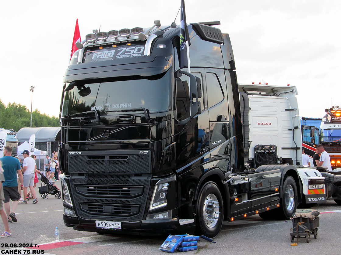 Дагестан, № Р 909 РУ 05 — Volvo ('2012) FH.460 [X9P]; Московская область — Фестиваль TruckDay 2024