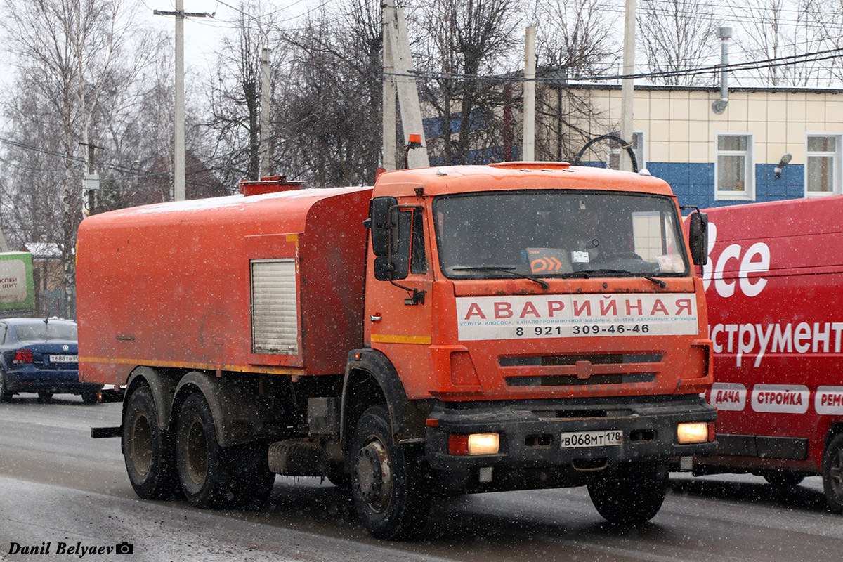 Санкт-Петербург, № В 068 МТ 178 — КамАЗ-65115-N3(78)