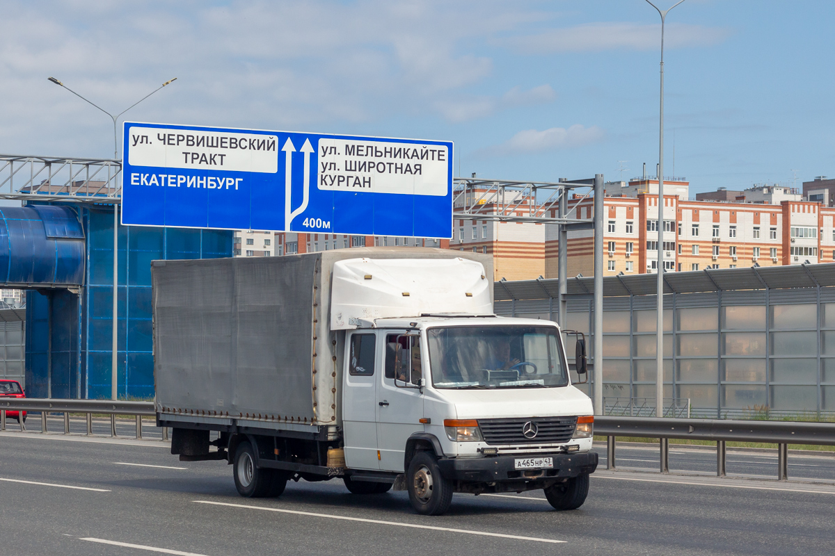 Кировская область, № А 465 НР 43 — Mercedes-Benz Vario 815D