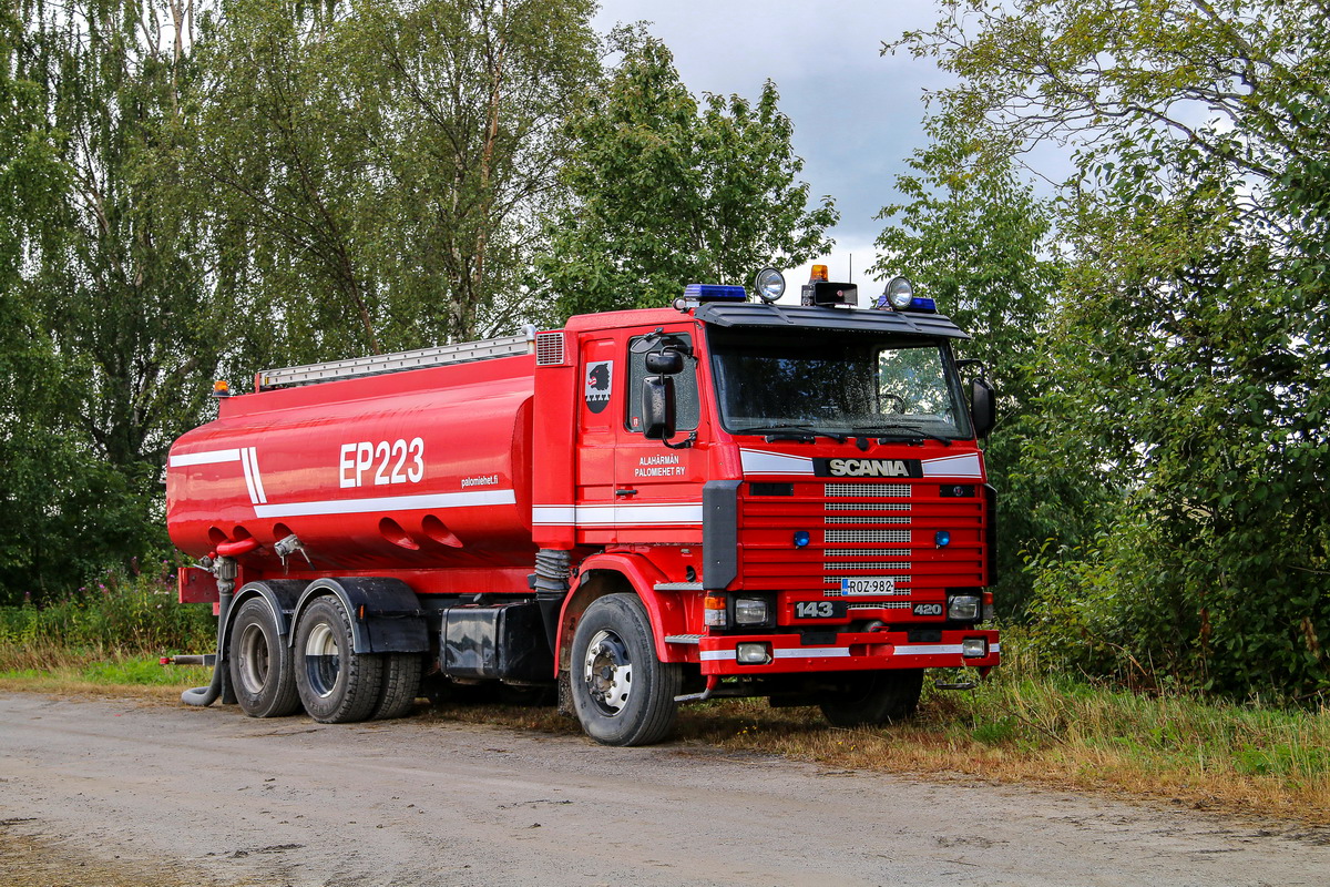Финляндия, № ROZ-982 — Scania (II) R143H; Финляндия — Power Truck Show 2019