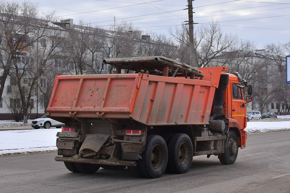 Волгоградская область, № К 447 НВ 134 — КамАЗ-65115-A5(48)