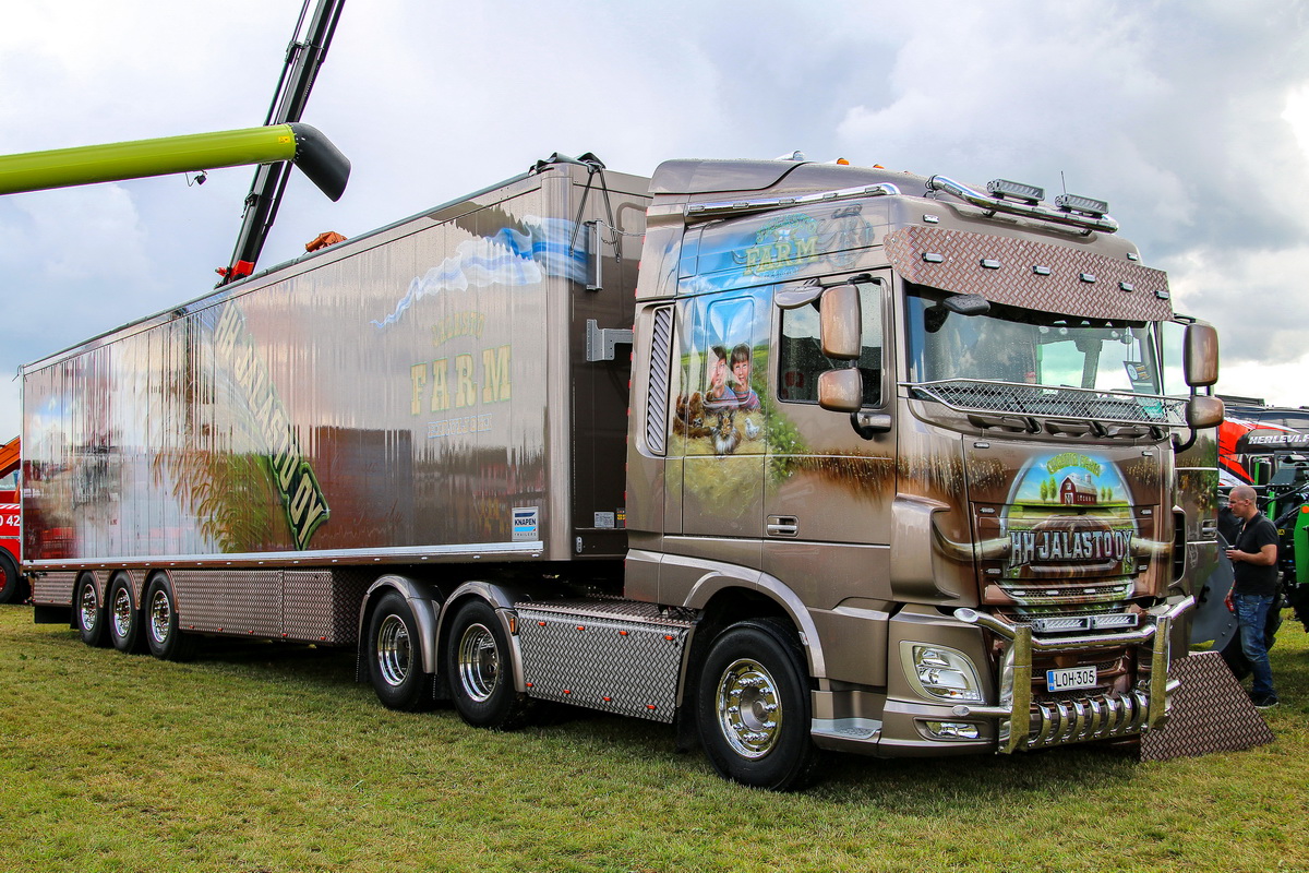 Финляндия, № LOH-305 — DAF XF Euro6 FTT; Финляндия — Power Truck Show 2019