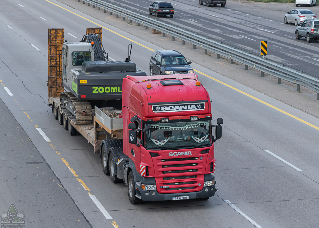Астана, № 243 AEU 01 — Scania ('2004) R500; Астана — Разные фотографии (Спецтехника)