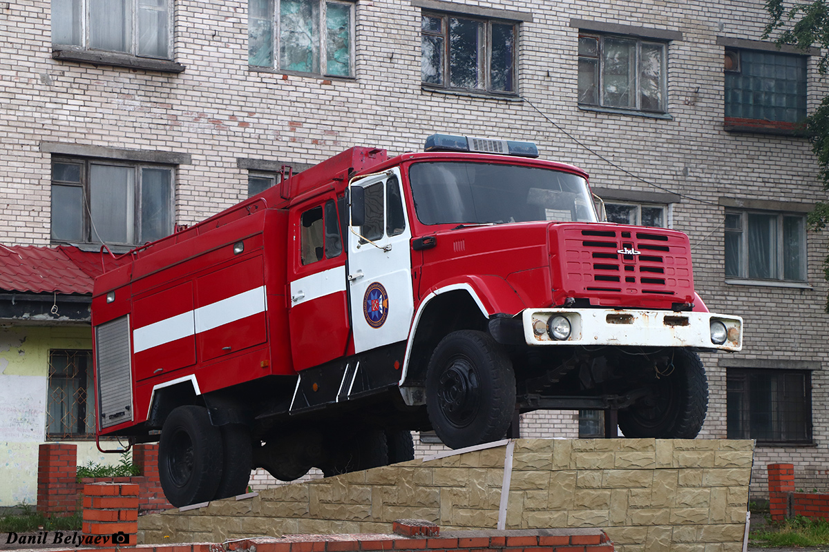 Санкт-Петербург, № (78) Б/Н 0042 — ЗИЛ-433104; Техника на постаментах, памятники (Санкт-Петербург); Транспортные средства без номеров (Санкт-Петербург)
