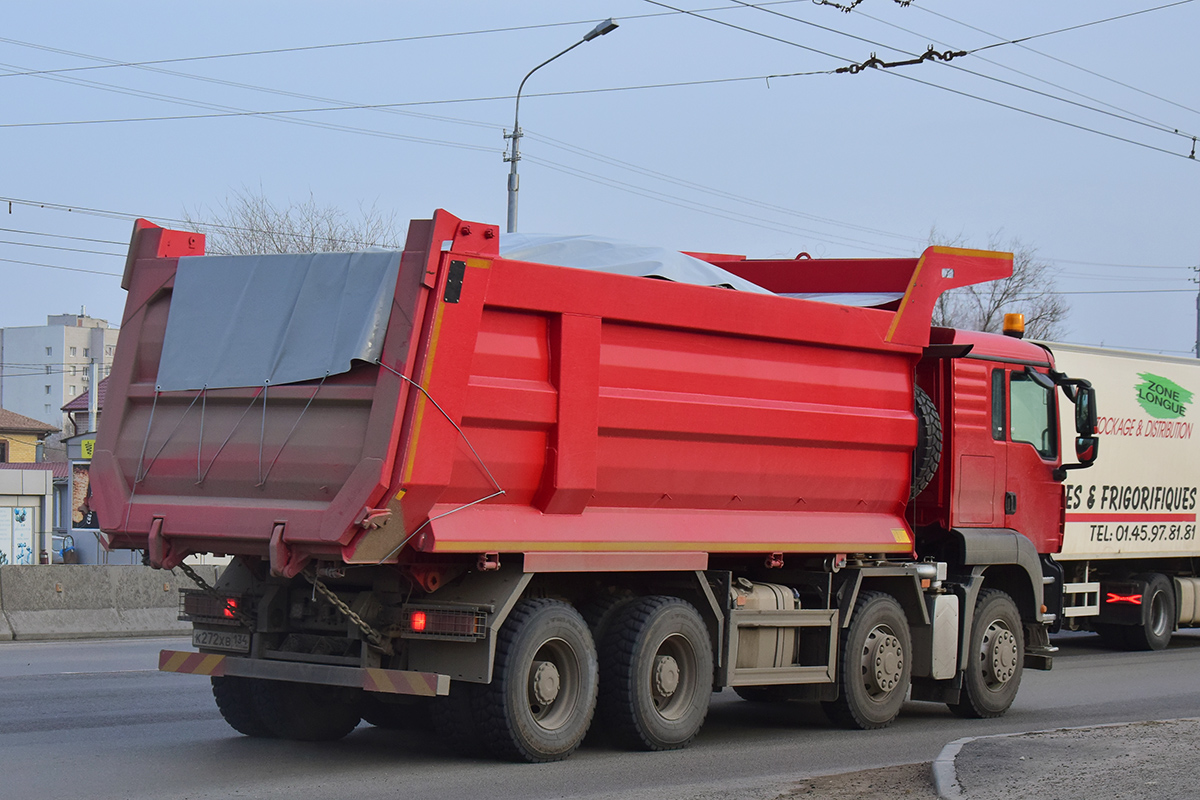Волгоградская область, № К 272 ХВ 134 — Sitrak C7H ZZ3316