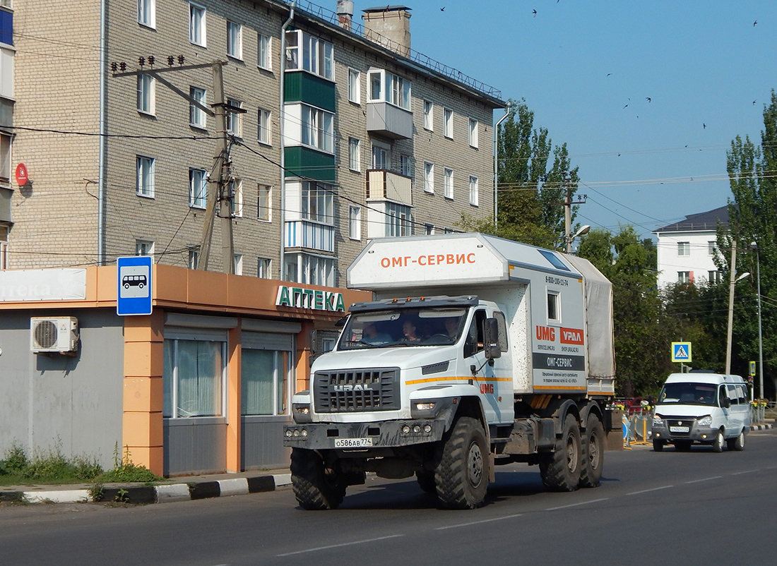 Челябинская область, № О 586 АВ 774 — Урал NEXT 4320-74