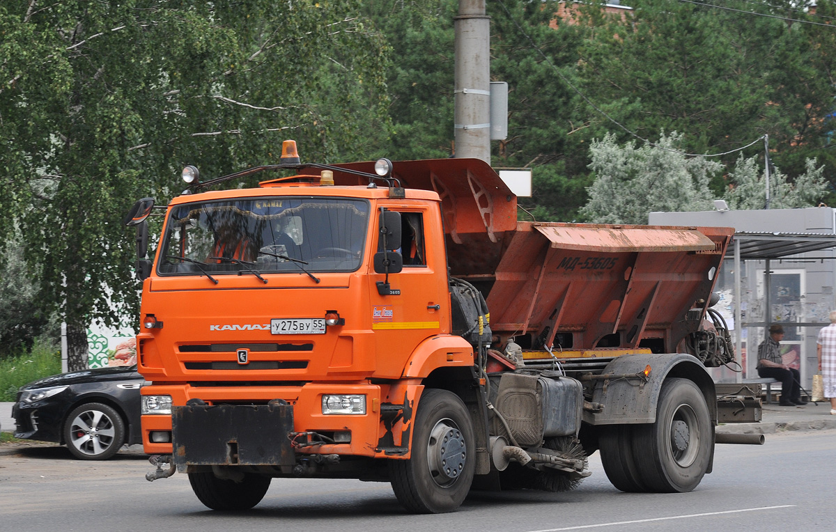 Омская область, № У 275 ВУ 55 — КамАЗ-53605-A5(48)