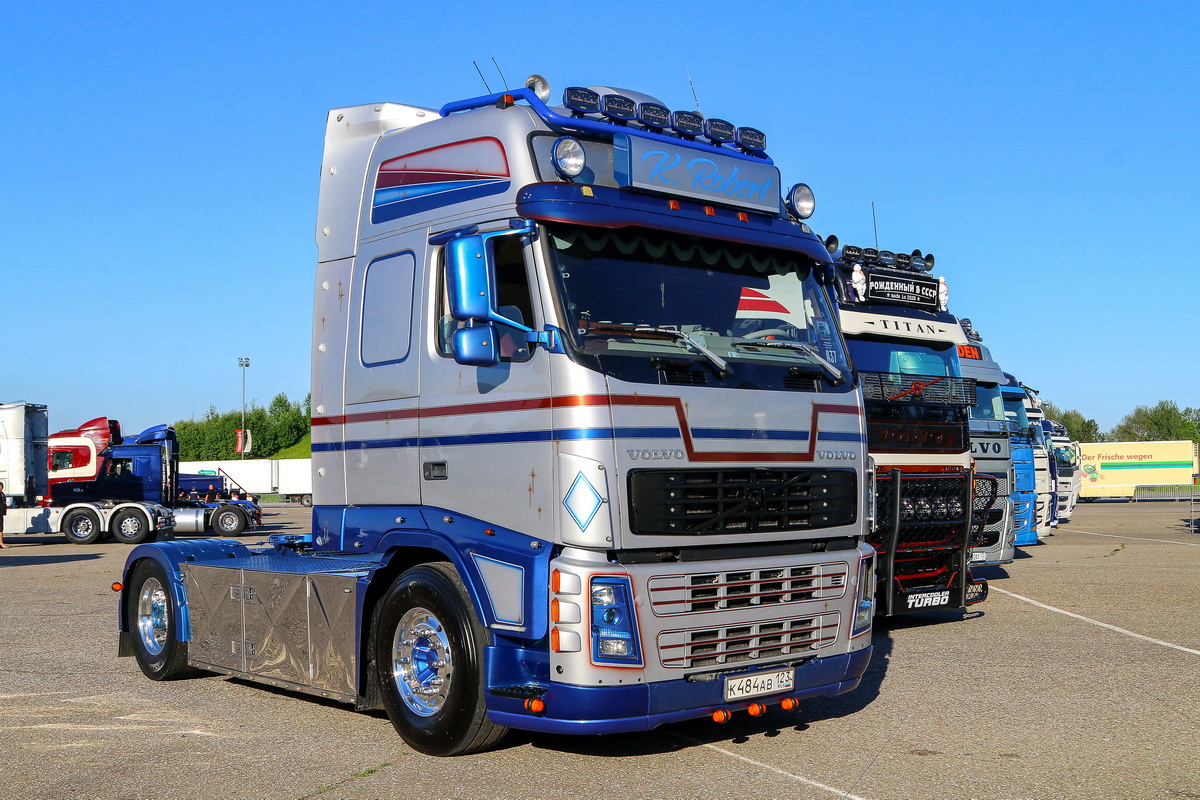 Краснодарский край, № К 484 АВ 123 — Volvo ('2002) FH12.440; Московская область — Фестиваль TruckDay 2024