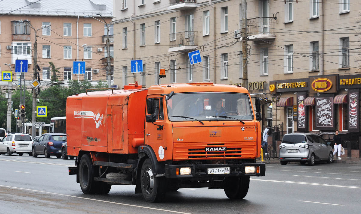 Омская область, № В 771 КР 55 — КамАЗ-43253-A3(96)