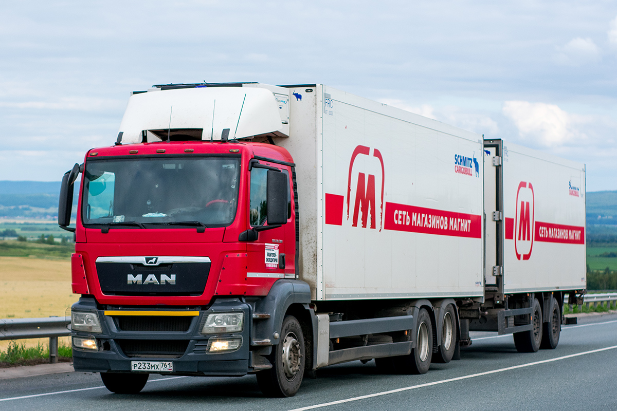 Ростовская область, № Р 233 МХ 761 — MAN TGS 28.360