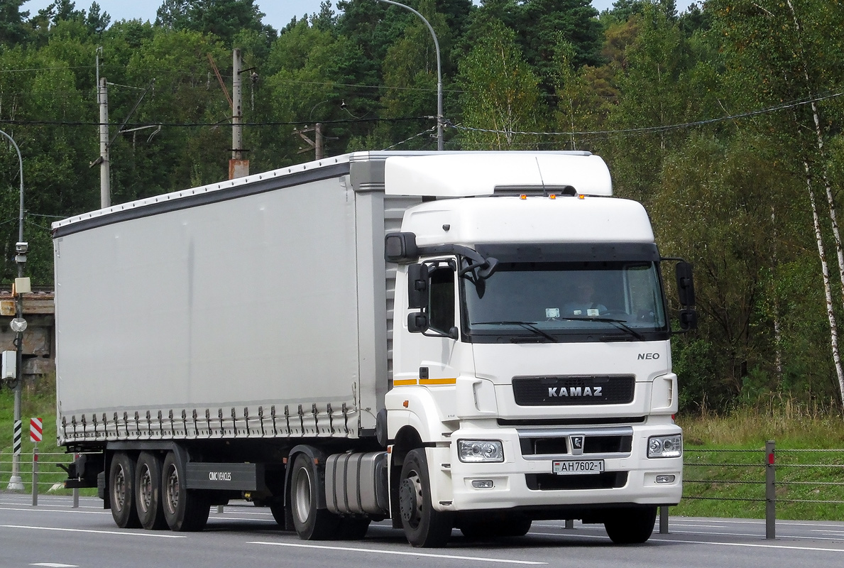 Брестская область, № АН 7602-1 — КамАЗ-5490-S5(87)