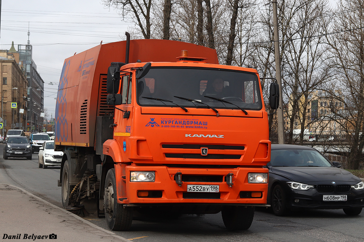 Санкт-Петербург, № А 552 ВУ 198 — КамАЗ-53605-L4(19)