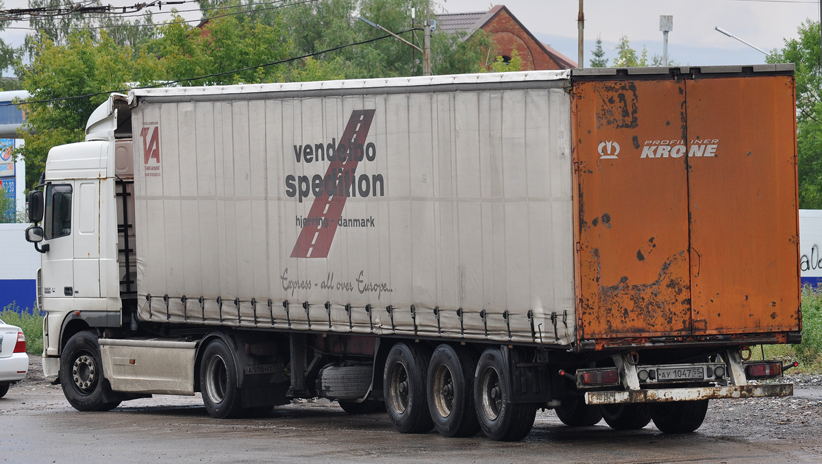 Омская область, № АУ 1047 55 — Krone SDP 27 Profi Liner / SDP 24
