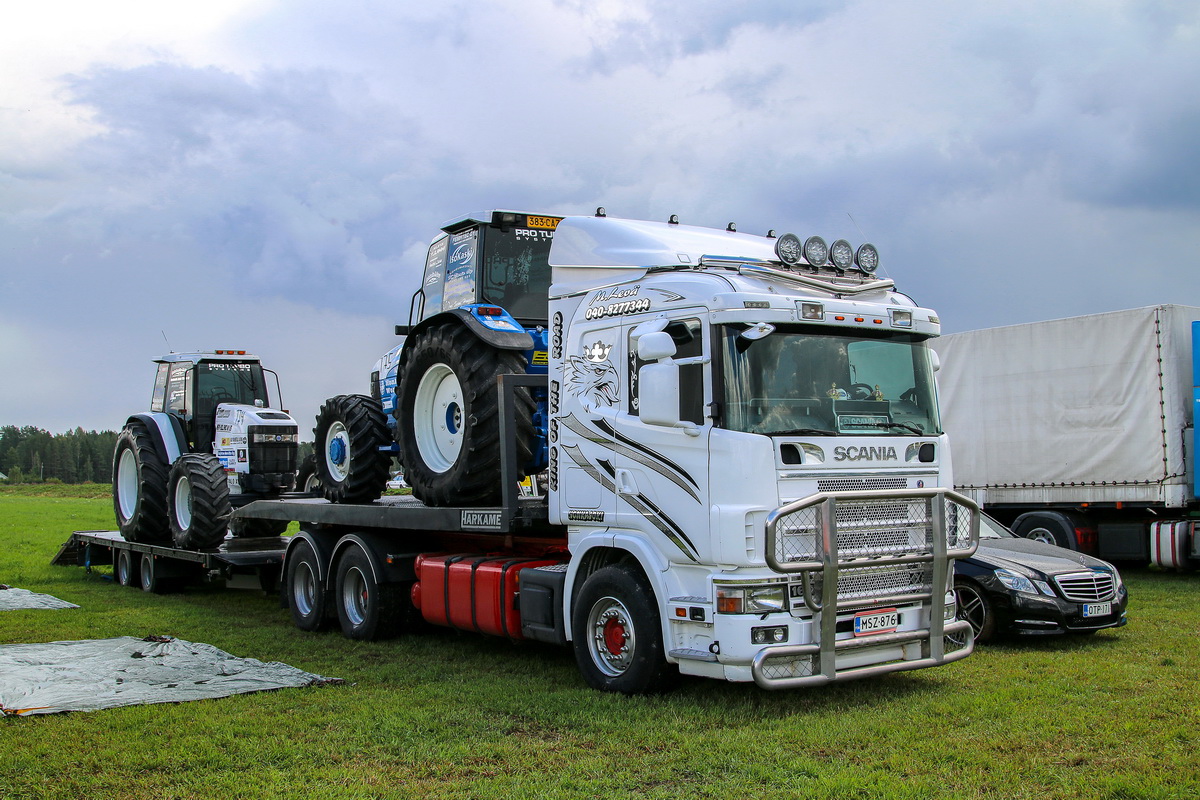 Финляндия, № MSZ-876 — Scania ('1996) R164L; Финляндия — Power Truck Show 2019