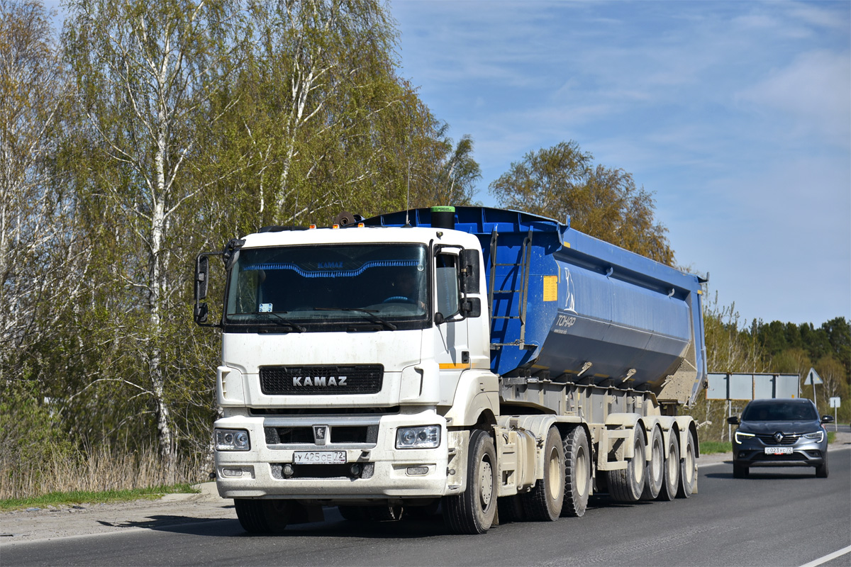 Тюменская область, № У 425 СЕ 72 — КамАЗ-65206-T5(68)