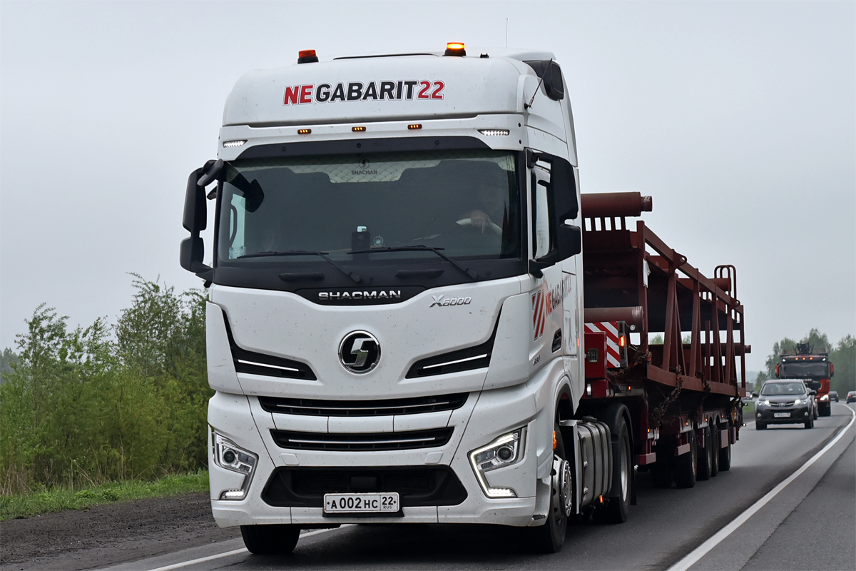 Алтайский край, № А 002 НС 22 — Shaanxi Shacman X6000 SX4188
