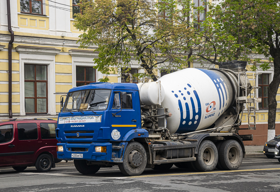 Башкортостан, № Р 200 ХМ 102 — КамАЗ-65115-A4(23)