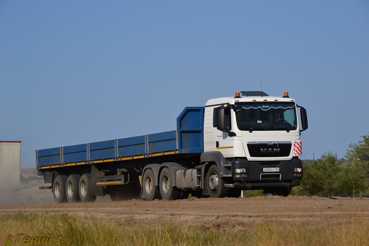 Свердловская область, № А 009 ХС 196 — MAN TGS 33.440