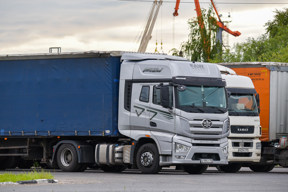 Удмуртия, № В 199 УТ 18 — FAW J7 Eagle CA4180
