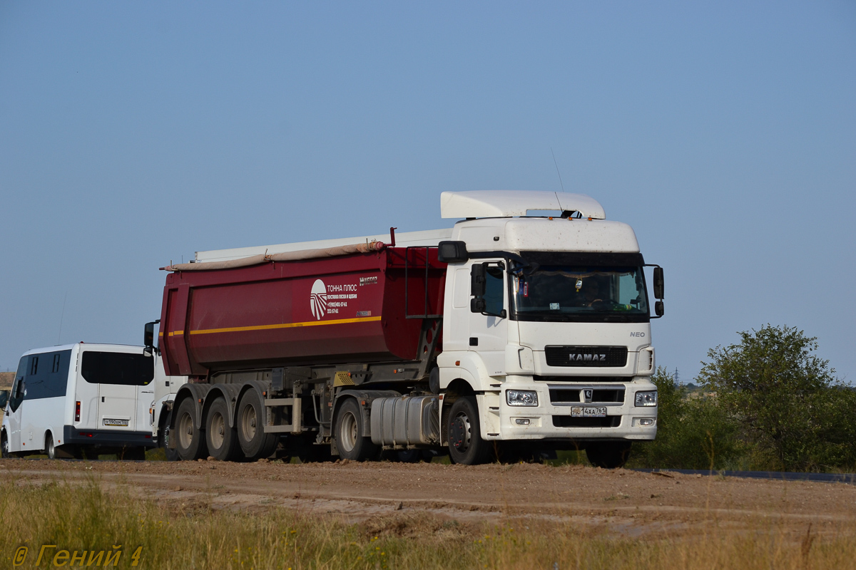 Ростовская область, № М 614 АА 761 — КамАЗ-5490-S5(87)