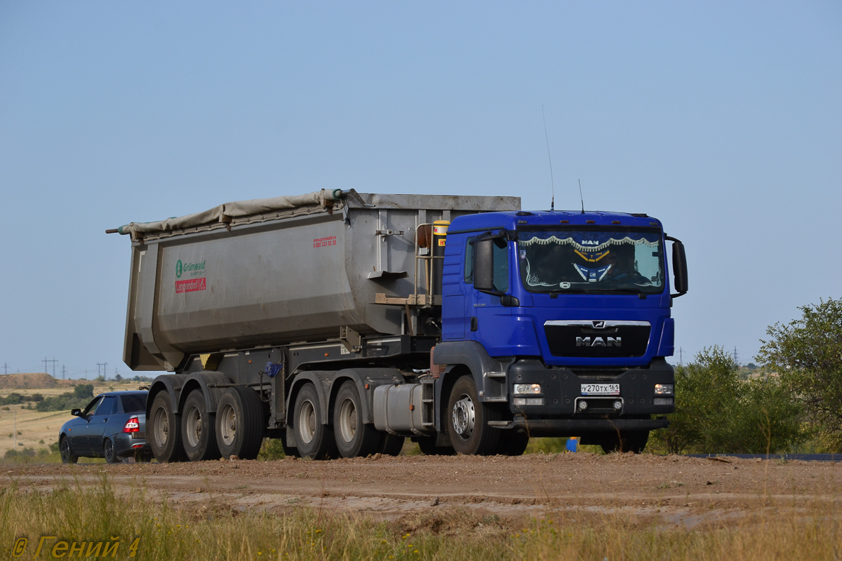 Ростовская область, № У 270 ТХ 161 — MAN TGS 33.440