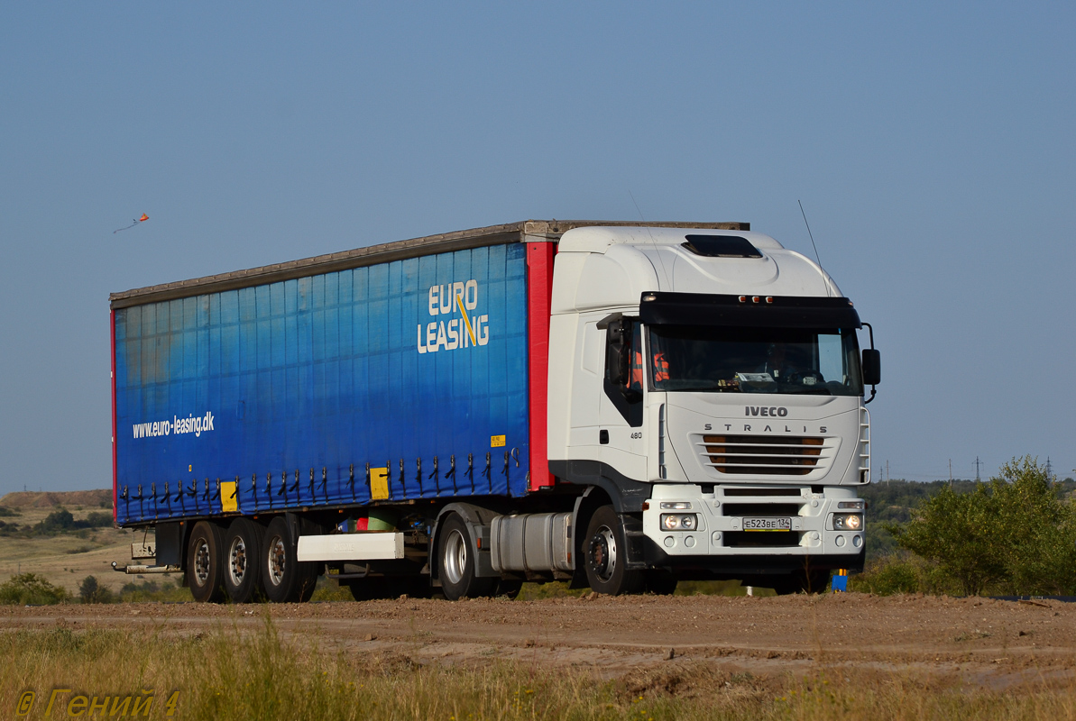 Волгоградская область, № Е 523 ВЕ 134 — IVECO Stralis ('2002)