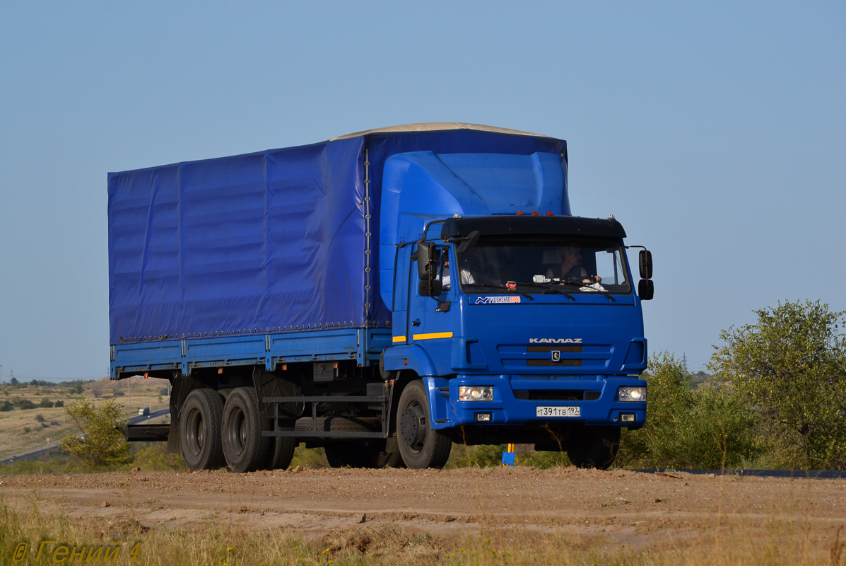 Москва, № Т 391 ТВ 197 — КамАЗ-65117-N3(78)