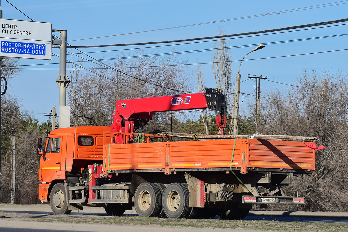 Волгоградская область, № Н 318 ВК 134 — КамАЗ-65115-A5(48)
