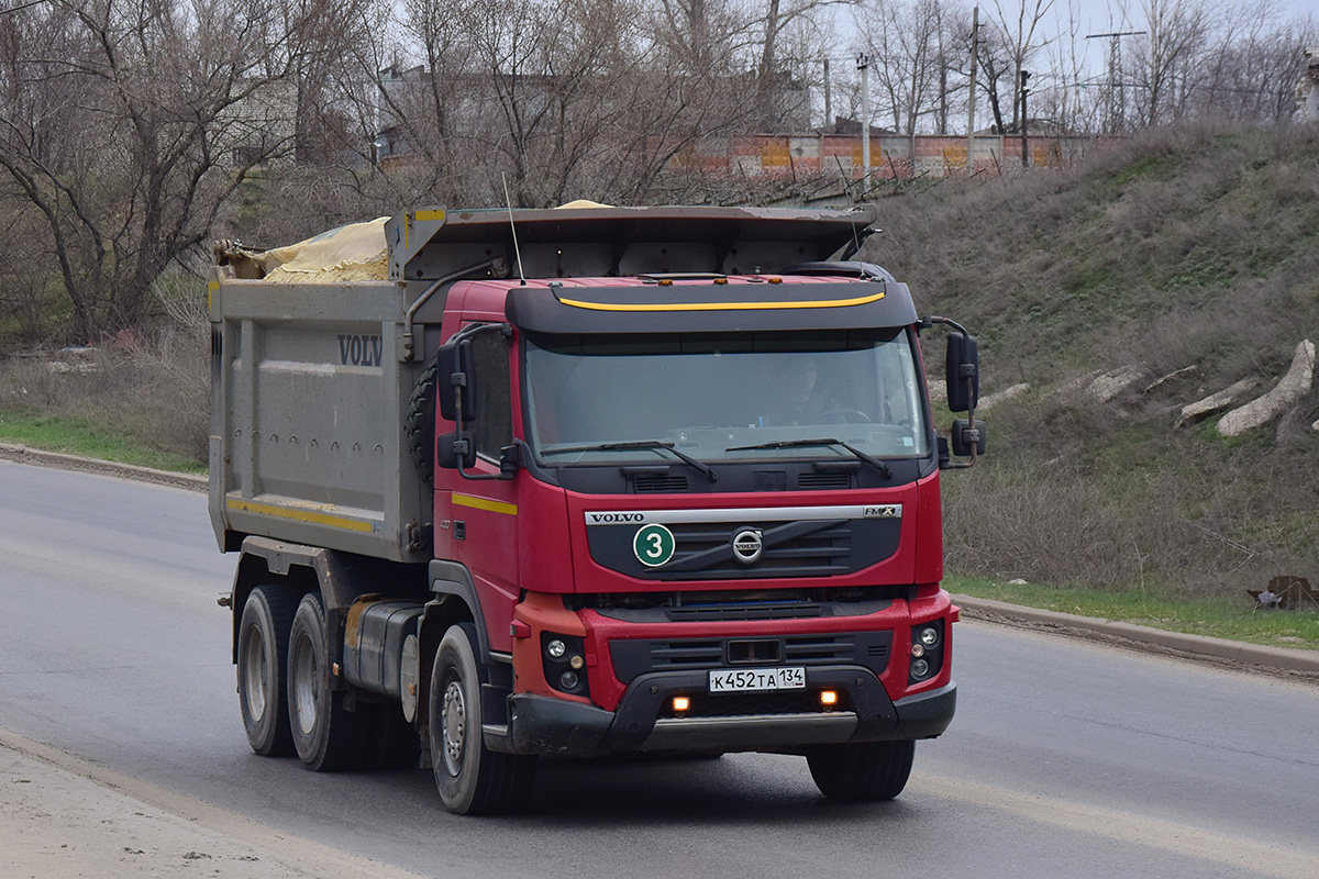 Волгоградская область, № К 452 ТА 134 — Volvo ('2010) FMX.400 [X9P]